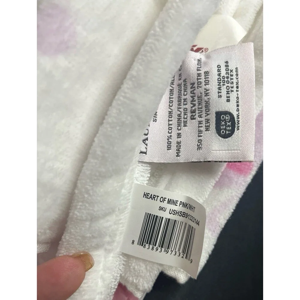 Laura Ashley Pink Bow Beach Towel